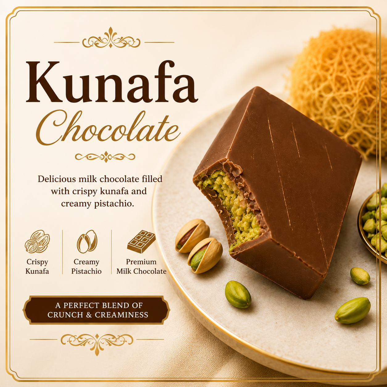 Kunafa Chocolate