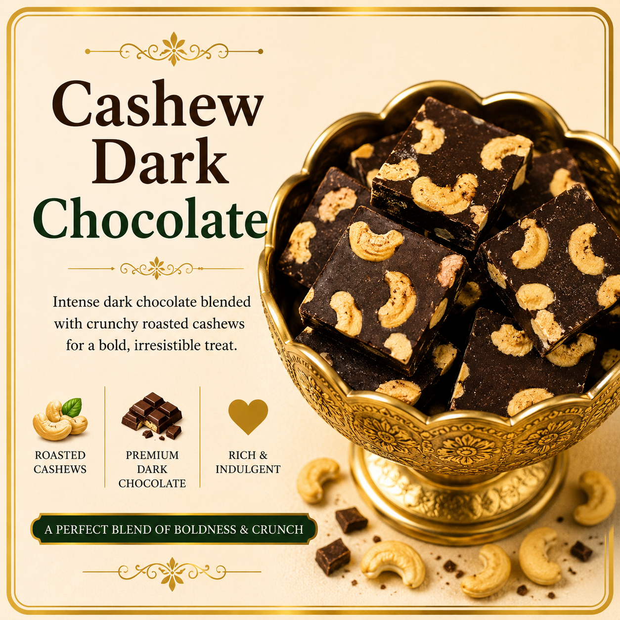 Cashew Dark Chocolate